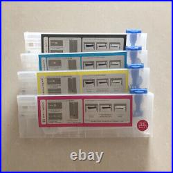 4pcs 220ml empty refill ink cartridge for Roland/Mimaki/Mutoh and other printer