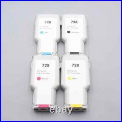 4x300ml 728 Empty ink cartridge No ink for HP DesignJet T730 T830 printer