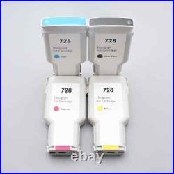 4x300ml 728 Empty ink cartridge No ink for HP DesignJet T730 T830 printer