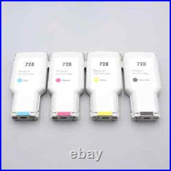 4x300ml 728 Empty ink cartridge No ink for HP DesignJet T730 T830 printer