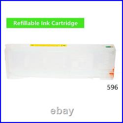 5 Empty Refillable Ink Cartridge kit T596 596 for use in Stylus Pro 7700 9700
