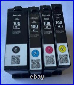 50 sets (200) Virgin Genuine Empty Lexmark 100XL Inkjet Cartridges EMPTIES