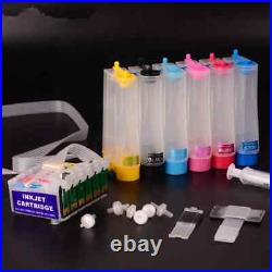 6 Color/SET Ink Cartridge System CISS For Epson L1800 Printer