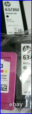 6 empty, + 2 partially, +1 full HP 61, 63, 65 printer cartridges