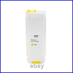 6130ml For HP 727 Empty Ink Cartridge For HP T1530 T920 T1500 T2500 T930 T2530