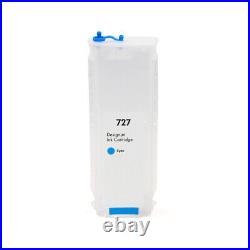 6130ml For HP 727 Empty Ink Cartridge For HP T1530 T920 T1500 T2500 T930 T2530