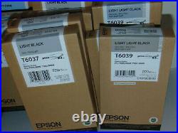 64 USED EMPTY 220ml GENUINE EPSON PRINTER INK CARTRIDGES! STYLUS PRO 7800/9800