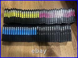 68pc EMPTY 812 812xl Epson Ink Cartridges 18 Yellow 18 Magenta 16 Blue 16 Black