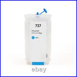 6Color/set 727 Empty Ink Cartridge For HP T1530 T920 T1500 T2500 T930 280ml/pc