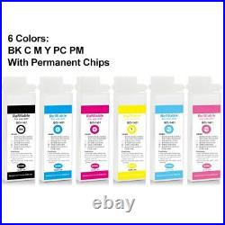 6Colors BCI-1401 1431 1451 Refillable Ink Cartridge For Canon W6400 W6200 W7250