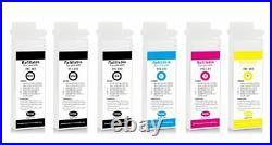 6PC PFI-102/104 Refillable Ink Cartridge With Chip For Canon iPF650 750 755 760
