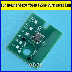 6PCS/Lot ARC Ink Cartridge Chip For Roland VS420 VS540 VS640 VS300 Printers