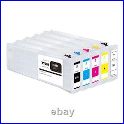 6PCS Refillable ink cartridge For Epson Dtg ink F2100 F2000 Printer