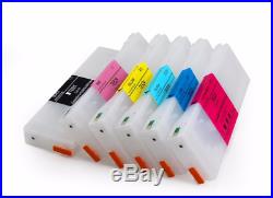 6colors/set 700ML Empty Refillable ink cartridge for Fujifilm DL650 printer