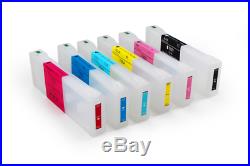 6colors/set 700ML Empty Refillable ink cartridge for Fujifilm DL650 printer