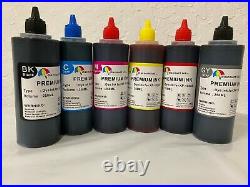 6x250ml ink kit for 312 314 Expression Photo HD XP15000 + Empty CISS T312 T314