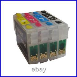 71 T0711 Refillable Ink Cartridge for Epson Stylus DX7400 DX7450 DX9400F SX100
