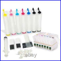 7color Ink Supply System Empty Ciss For Eps Stylus Photo 2100 2200 Printers