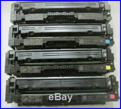 8 Sets EMPTY Virgin Genuine HP CF410A CF411A CF412A CF413A Toner Cartridges 410A