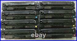 8 Sets EMPTY Virgin Genuine HP CF410A CF413A Toner Cartridges 410A FREE SHIP