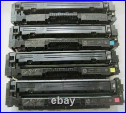 8 Sets EMPTY Virgin Genuine HP CF410A CF413A Toner Cartridges 410A FREE SHIP