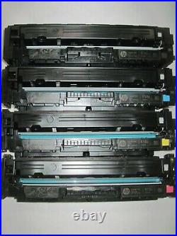 8 Sets EMPTY Virgin Genuine HP CF410A CF413A Toner Cartridges 410A FREE SHIP