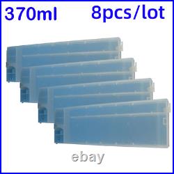 8 x 370ml Empty Refillable Ink Cartridges for Roland VS-300 VS-420 VS-540 VS-640