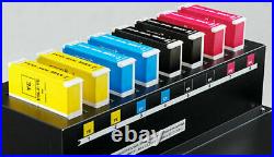 8 x 370ml Empty Refillable Ink Cartridges for Roland VS-300 VS-420 VS-540 VS-640