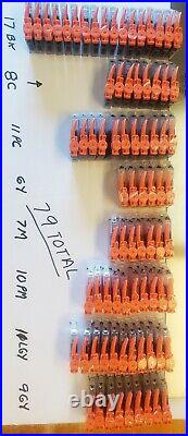 80 virgin OEM canon CLI-42 color cartridges with caps for pro 100