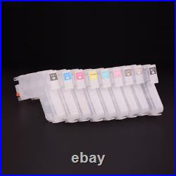9 280ML T8501-T8509 Empty Ink Cartridges with Chip for Epson SC P800 Printer