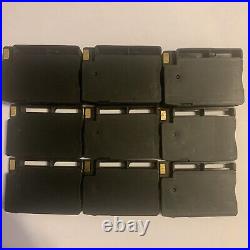 9 HP OEM Ink Cartridges Used Or Empty 932XL Black 933XL Cyan Magenta Yellow