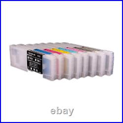 9350ML Empty Ink Cartridge With One Time Use Chip For Epson 7800 9800