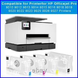 96U Empty Refillble Ink Cartridge For HP Pro 9010 9012 9013 9014 9015 9016 9018