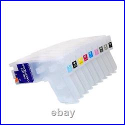 9pcs 280ml Refillable Ink Cartridges For surecolor p800 SC-P800 no chip T8501