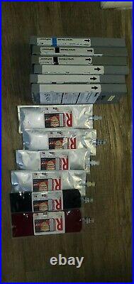 Anajet mPower MP5 MP10 Replacement 220ml Ink Bags with empty cartridges