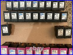 Bulk Lot of (175+) Empty virgin Canon & HP INK cartridges 245 246 61 61xl 60xl