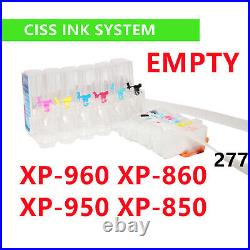 CIS CISS Ink System for XP-960 XP-950 XP-860 XP-850 Printer T277 277 cartridge