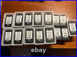 Canon 245 & 245XL Ink Cartridge Empty lot of 15 OEM Never Refilled