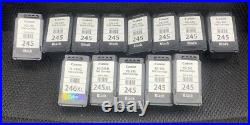 Canon 245 246 XL Ink Cartridge Empty lot of 13 OEM Never Refilled