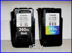 Canon Genuine Black 240xl Color 241xl Used Never Refilled Empty Ink Cartridges