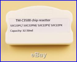 Chip resetter for Ep TM-C3500 C3510 C3520 SJIC22P cartridge chip resetter