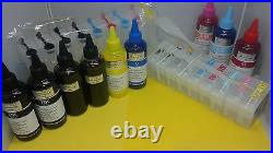 Ciss for use in EPSON R3000 printer cartridge T157 Empty + 900ml Pigment ink
