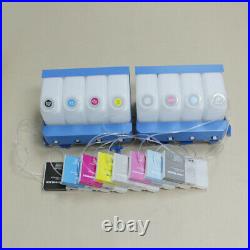 Continuous Ink Supply System for Epson Stylus Pro 9880 9800 with Resettable Chip