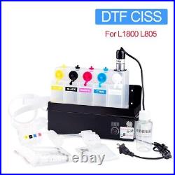DTF CISS with Stirring Motor System For Epson L1800 L805 DTF Printer Retrofit Ac