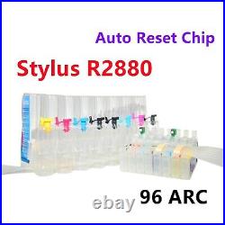 EMPTY CISS CIS Ink System Refillable Cartridge for Stylus R2880 for DTF Ink