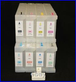 EMPTY Refillable Ink Cartridge +Chip Reseter alternative for Stylus Pro GS6000