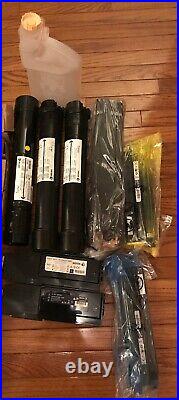 EMPTY Used Ink Cartridges Mixed Lots Toners Phasers Toner Bottle Lot Of 9