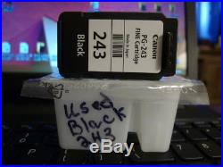 Empty Canon PG-243 BLACK ink cartridge NO INK Free Shipping