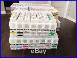 Empty Epson Ink Cartridges (350mL, 220mL, 200mL and 80mL assorted cartridges)