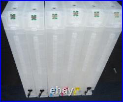 Empty Epson SC-F2100/F2000 4C DTG Ink Cart. With/chip 600ml, K CCMMY x6pcs/pkt